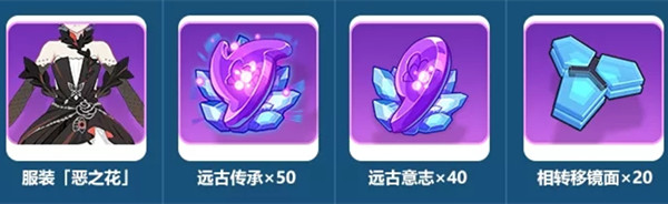 崩壞3迷迭香的花語(yǔ)是什么-4星服裝惡之花獲取攻略